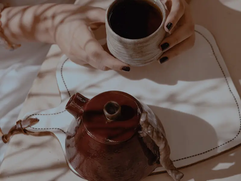 Clay preparation at Limba Ceramics