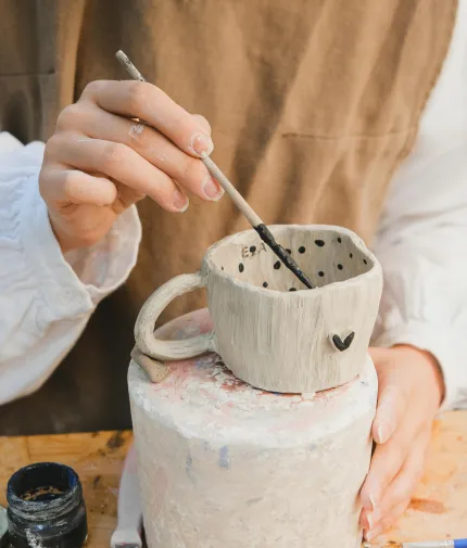Bisque Ceramic Painting