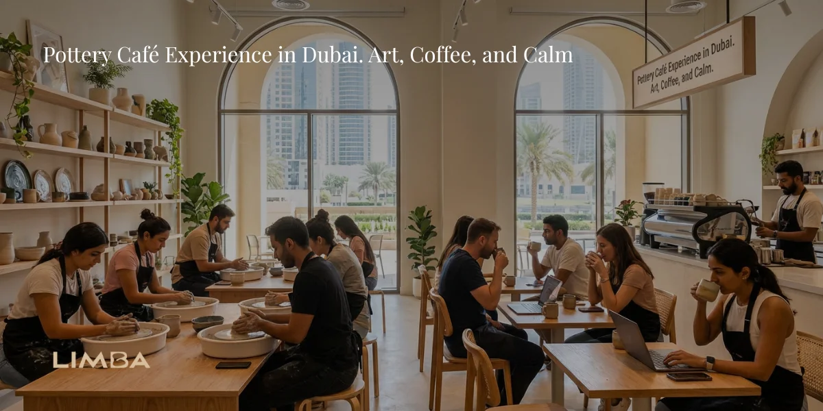 Pottery Café Experience in Dubai. Art, Coffee, and Calm