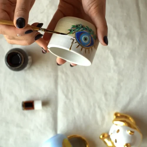 Bisque Ceramic Painting