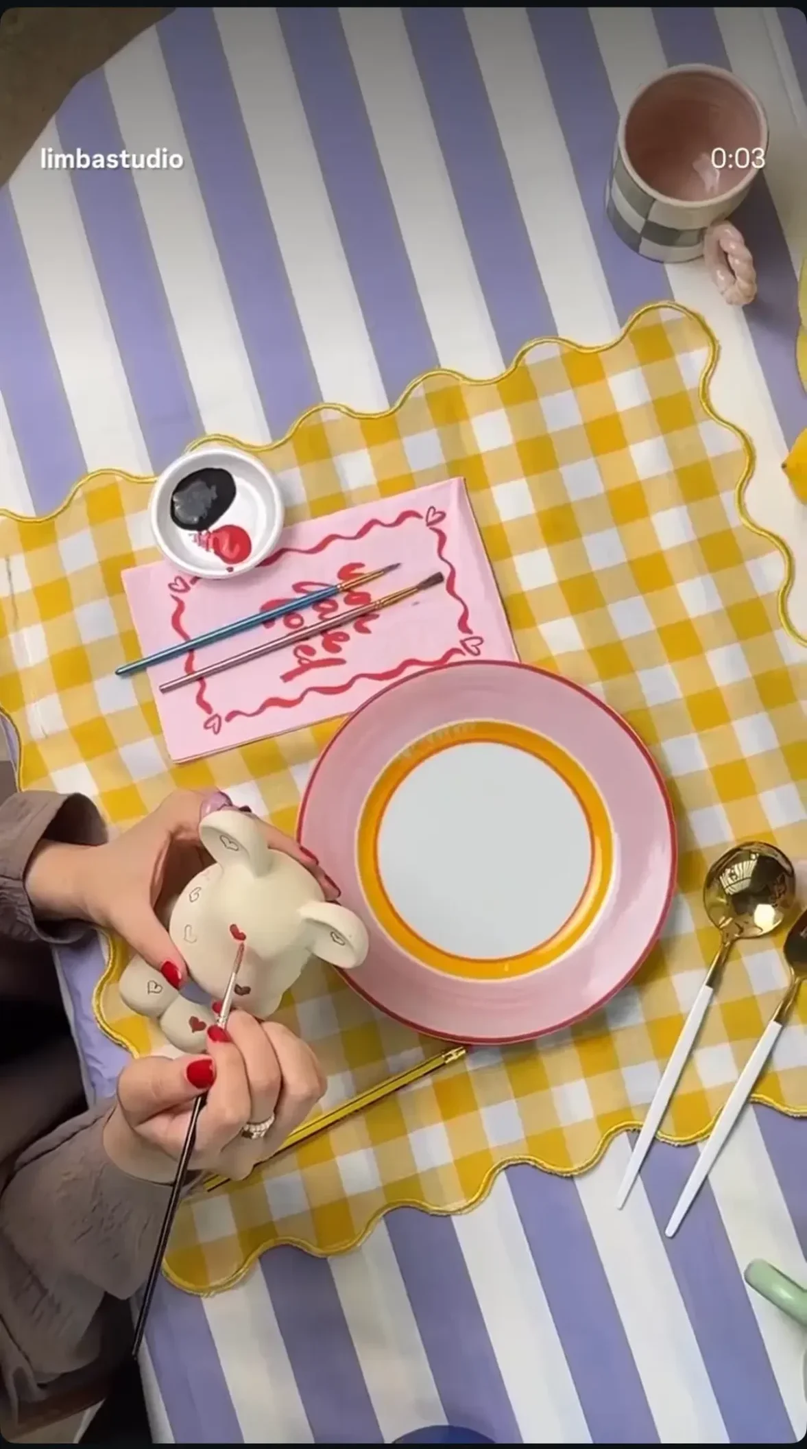 Bisque Ceramic Painting