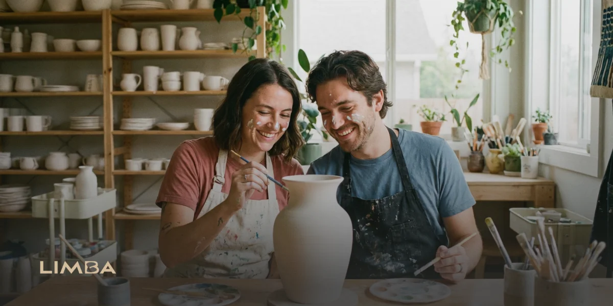 Why Creative Activities Make Dates Feel Less Awkward