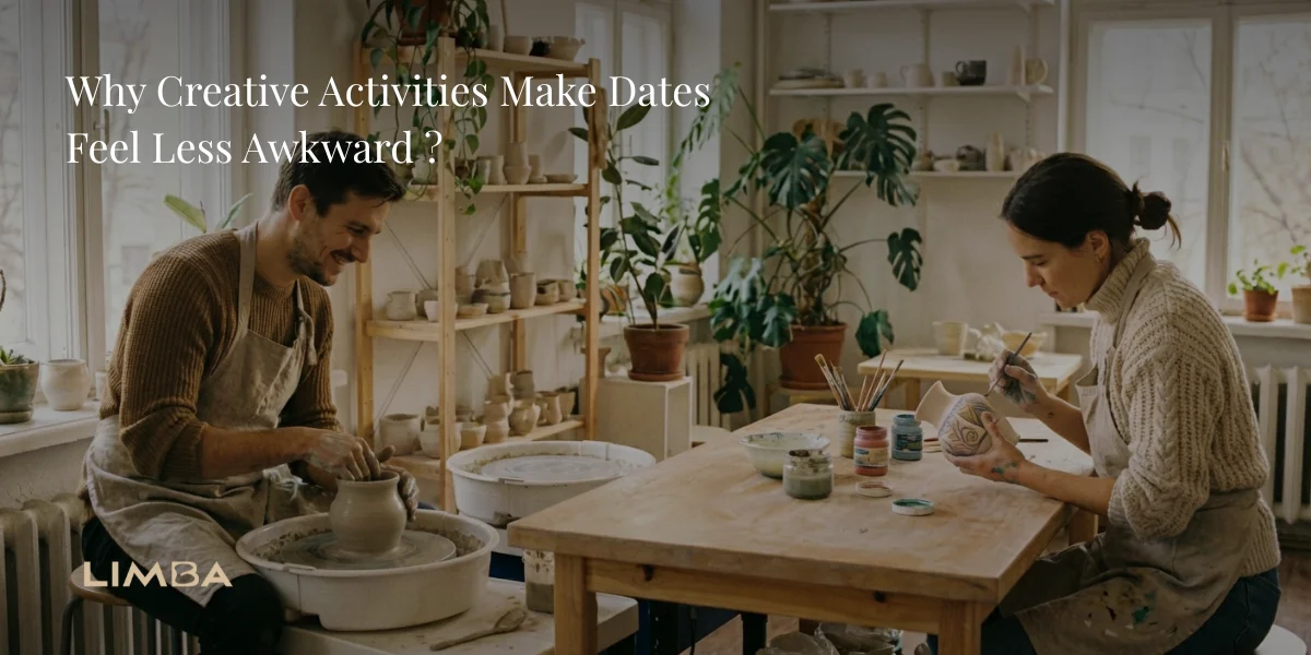 Why Creative Activities Make Dates Feel Less Awkward