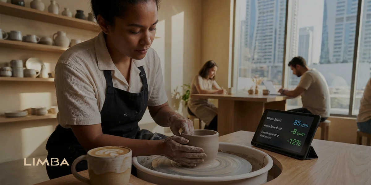 Pottery Café Experience in Dubai. great experience