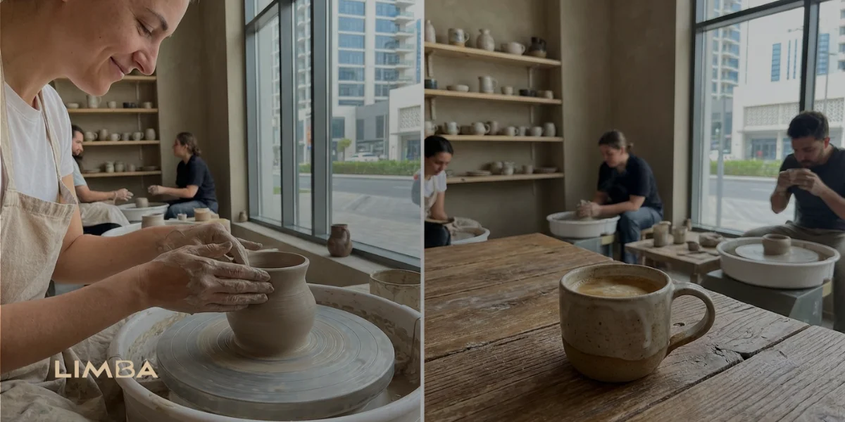 about Pottery Café Experience in Dubai.