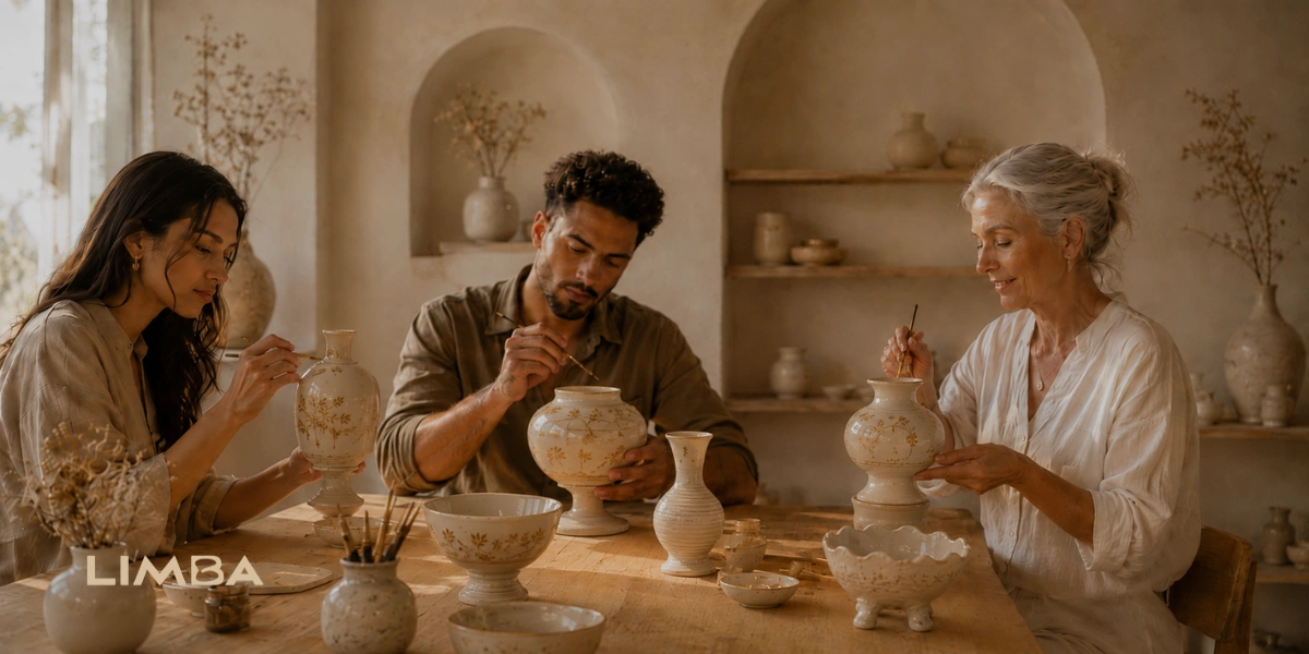 Luster Painting Workshop in Dubai
