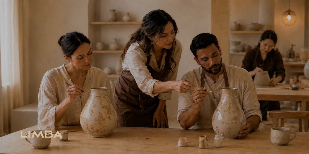 Luster Painting Workshop in Dubai