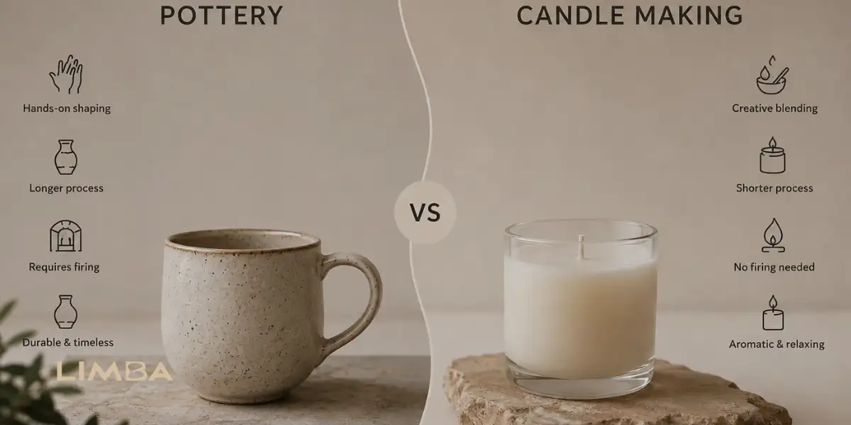 Pottery vs Candle Making in Dubai Which Workshop Is Right for You