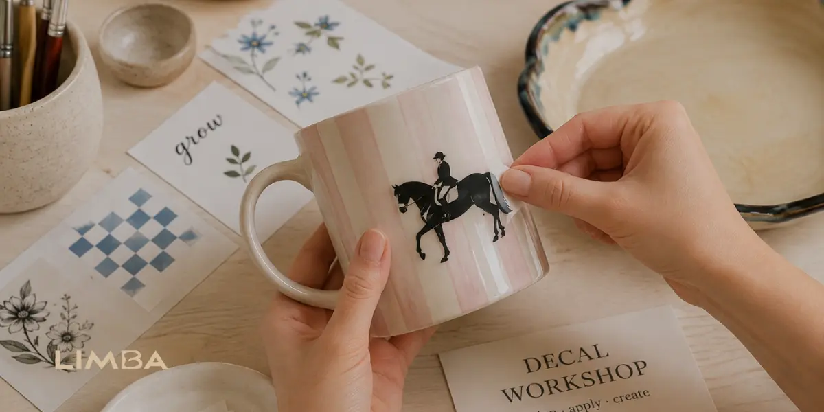 Decal vs Luste Workshop Way to Customize Ceramics